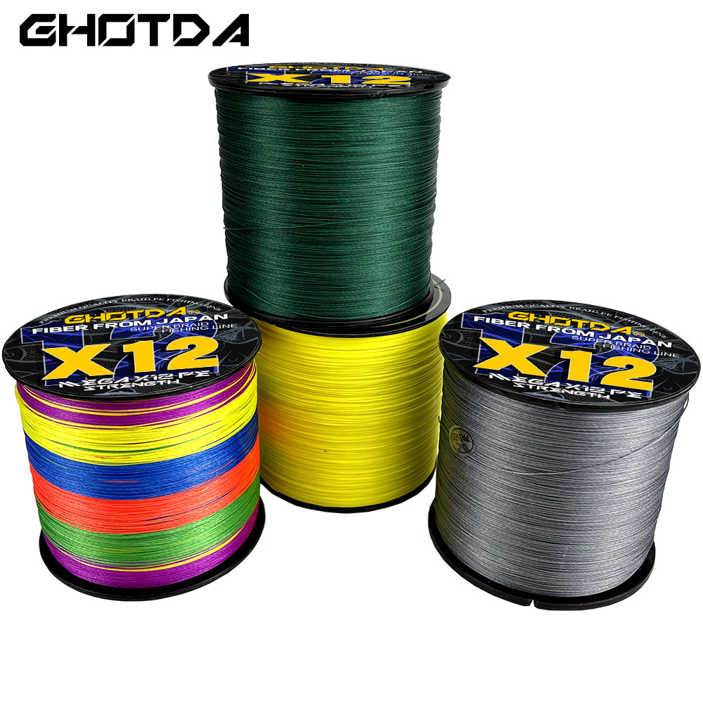 GHOTDA 12 Strands 1000M 500M 3 - огляд і ціна Fish Finder Cable