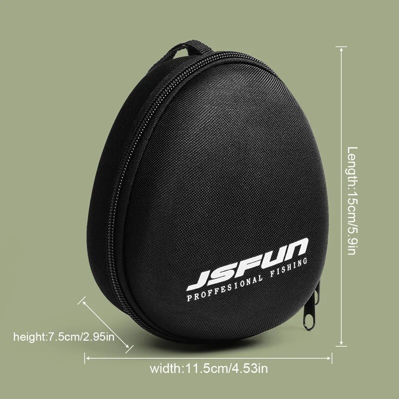 Portable EVA Fishing Reel Bag  - огляд і ціна Fish Finder Case